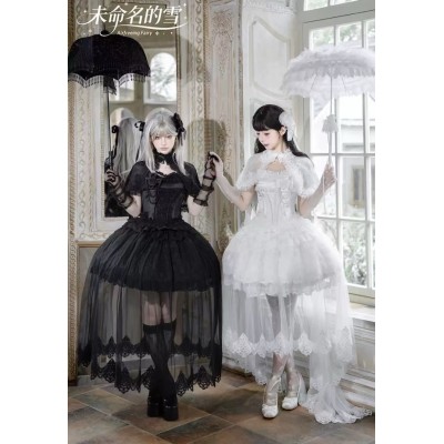 Airfreeing Fairy Unnamed Snow Cape JSK and Sets(Reservation/2 Colours/Full Payment Without Shipping)